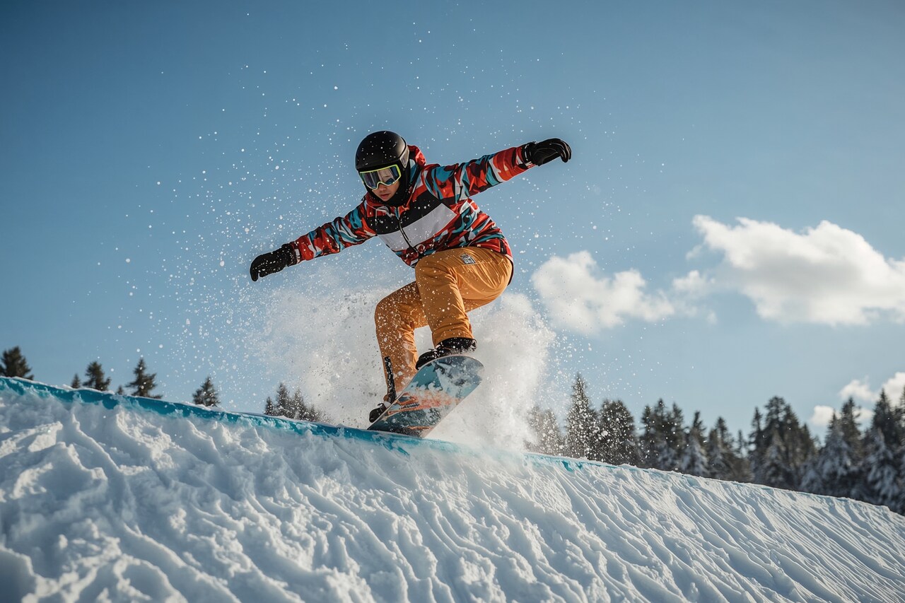 rozgrzewka przed jazdą na snowboardzie